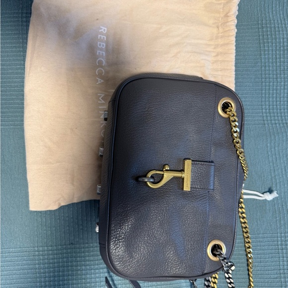Rebecca Minkoff Lou Shoulder Bag- Like NEW -Leather Crossbody Bag - Picture 2 of 14